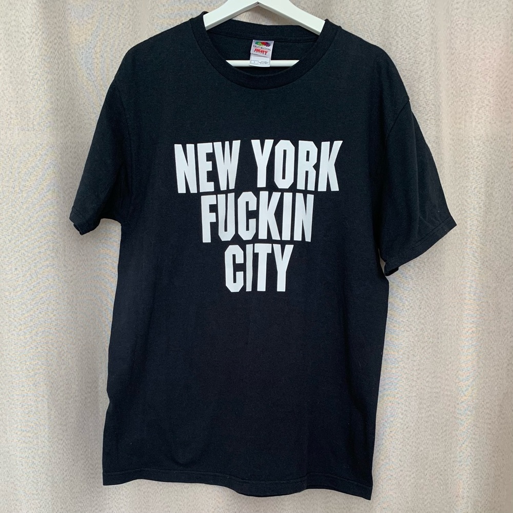 NWoT! New York Fckin City TShirt, Mens Size L